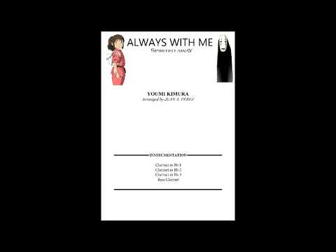 Always With Me (Clarinet Quartet) - Youmi Kimura
