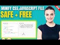 How to minify css javascript files in wordpress 2024