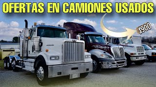 ‼QUE HALLAZGO buenas OFERTAS en TRACTOCAMIONES USADOS (2024)  PRECIOS DE USA‼