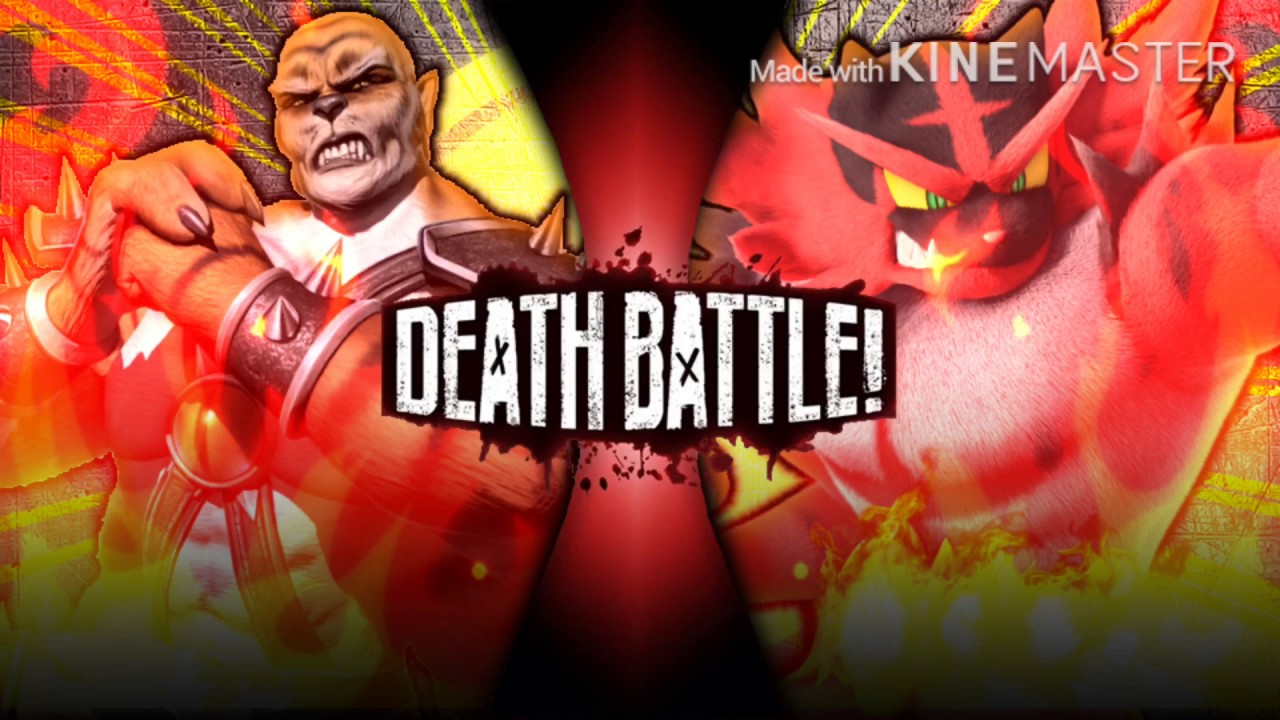 Fan Made Death Battle Trailer Incineroar Vs Kintaro (Pokémon VS Mortal