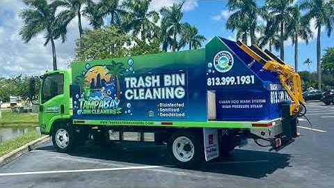 Trash Bin Cleaning System || Sparkling Bins