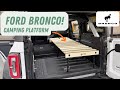 No Build Sleeping Platform Ford Bronco