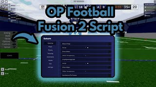 [OP] Saturn Hub Showcase | Football Fusion 2 Script