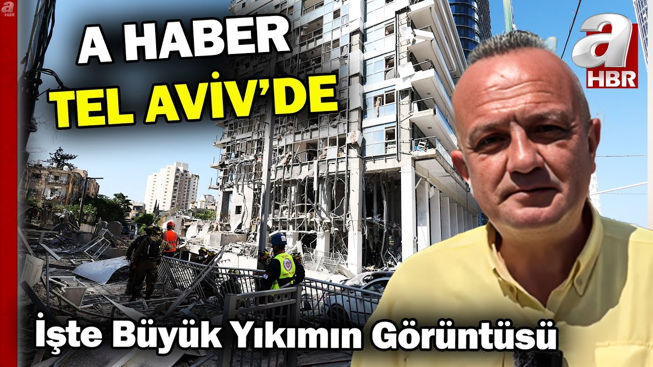 A Haber Füzelerin Hedefindeki Tel Aviv'de!  | A Haber