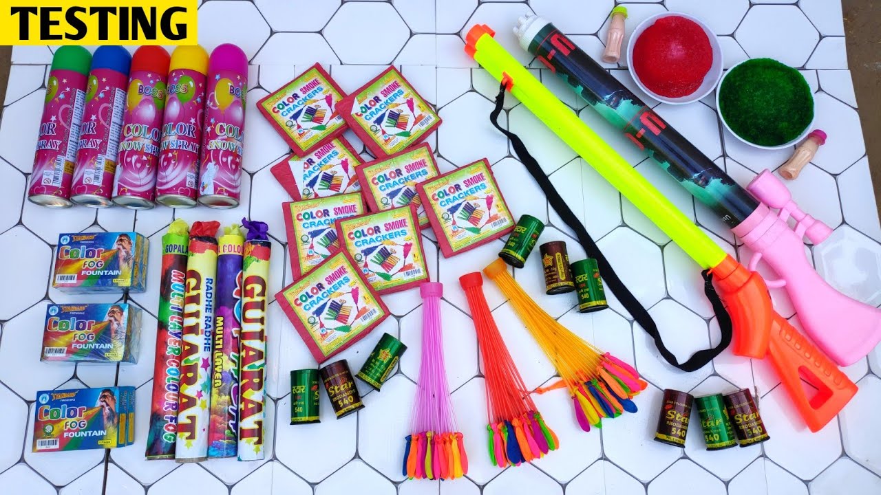 Holi Stash Testing | Holi Stash 2021 | Best Holi Stash | Holi items 2021| Holi pichkari  | Holi 3