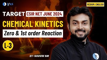 Chemical Kinetics Target CSIR NET June 2024 | English Version