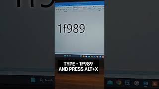 Pc Hacks  Funny Emojis For Ms Word Just Do These Steps Select Font Namesegoe Ui Emoji And Do It