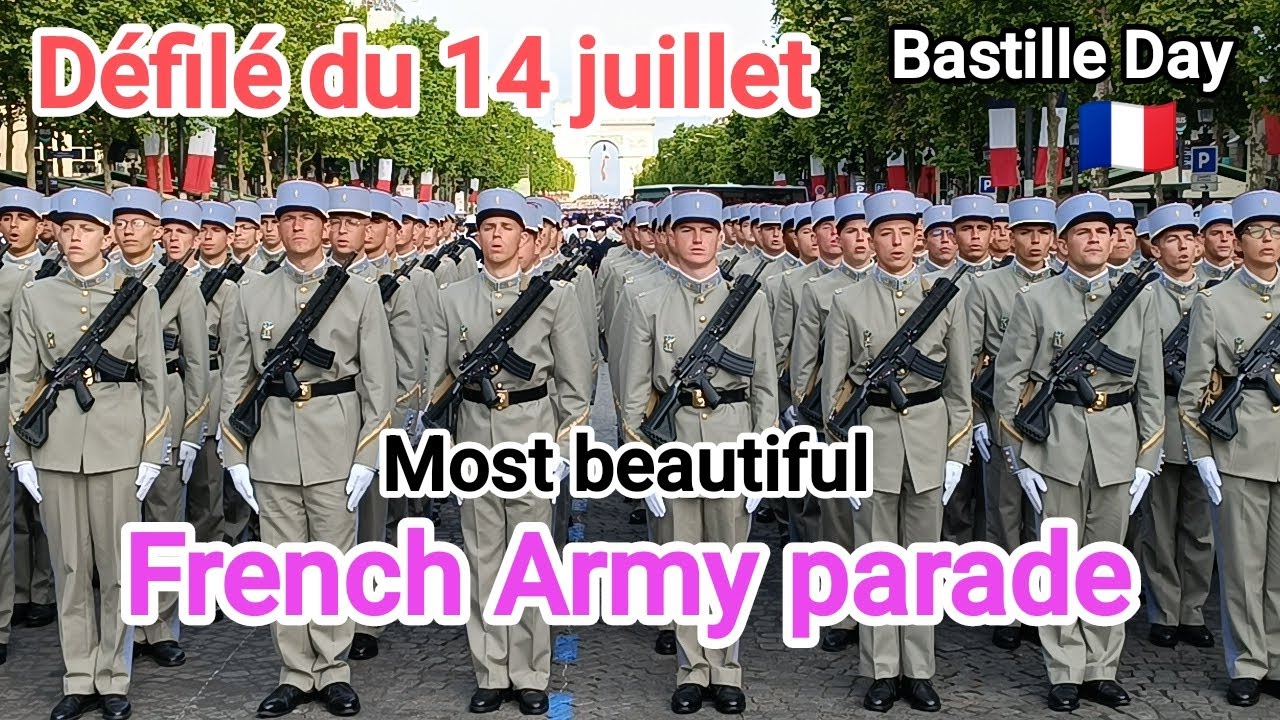 French Army Parade on Bastille Day at Champs-Elysées, Paris by 