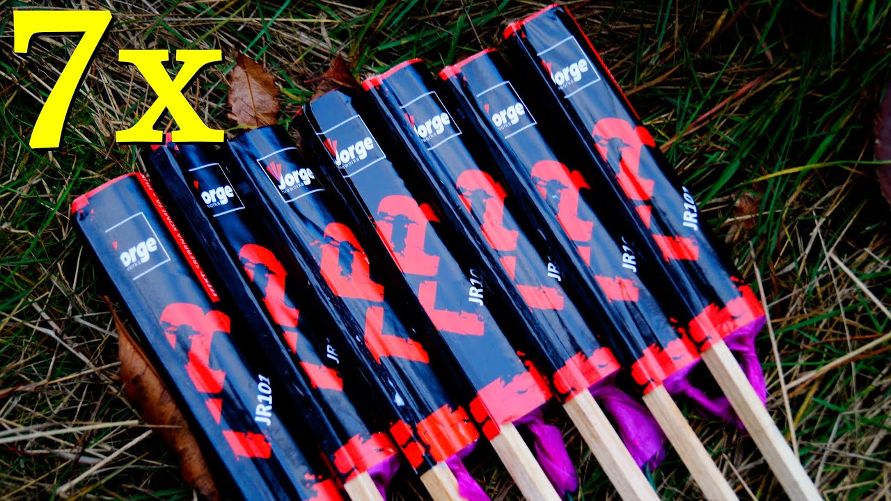 ☑ 7x Thunder Rockets - Jorge - Knallrakete aus Polen ☑