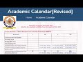 RTU Kota Revised Academic Calendar Odd Semester 1st,3rd,5th,7th Semester, RTU Time Table Feb 2021