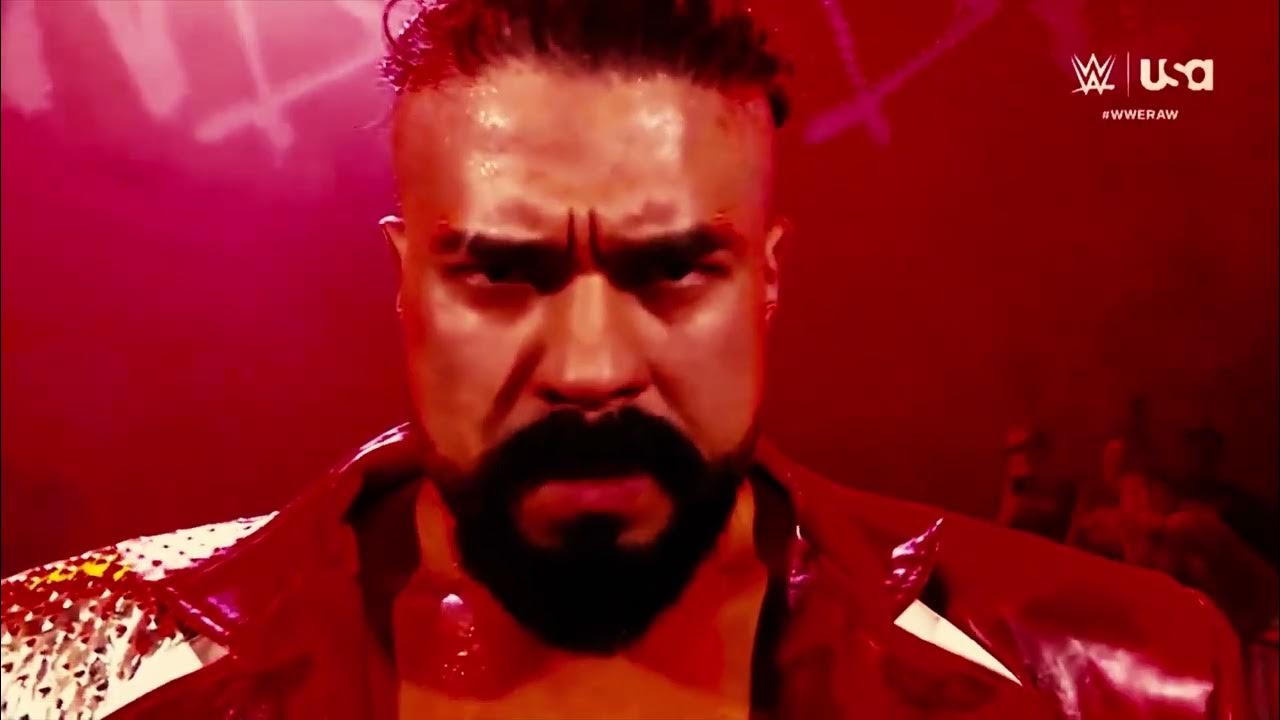 Andrade Badass Entrance on Monday Night Raw 3/4/24 YouTube