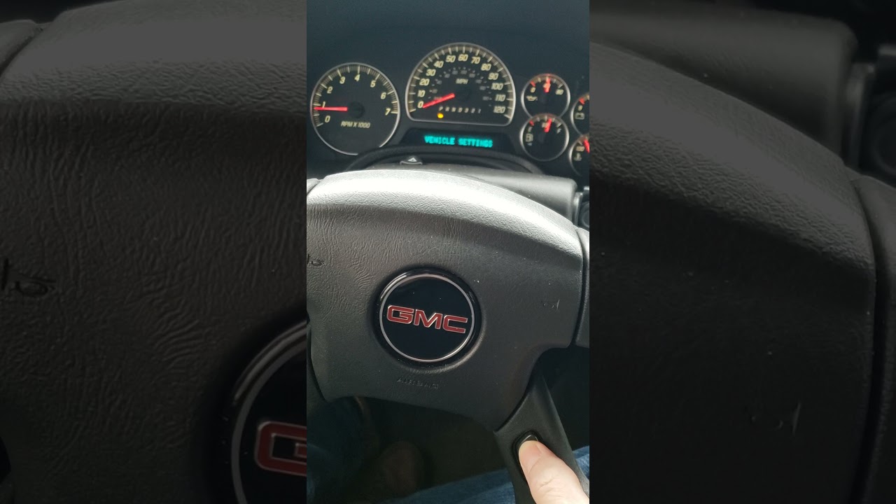 Envoy, Trailblazer, Rainier, Bravada, Ascender and 97-S lower steering wheel control functions.