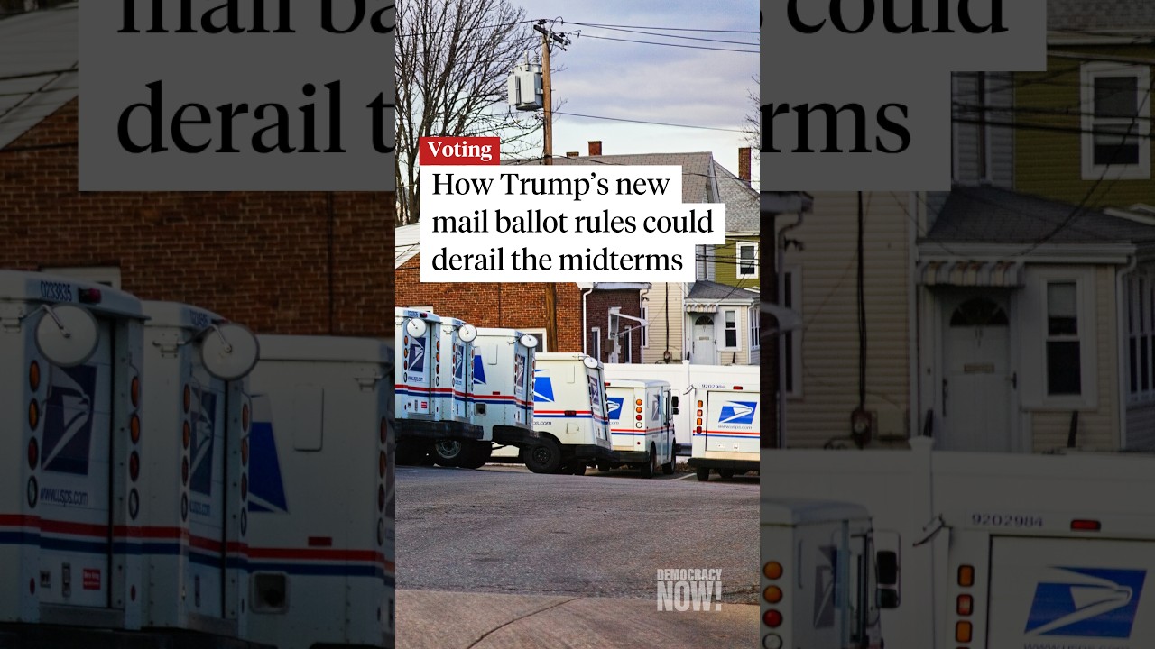 Trump admin's mail ballot rules could derail midterms