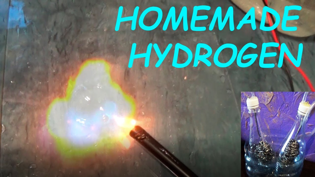 How to get homemade hydrogen? #physics #science #ElonMusk #homemade # ...
