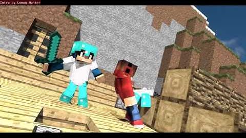 FREE Animation Insane Minecraft Intro Template   Blender #17