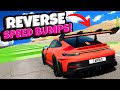 Testing EXPENSIVE Cars VS Reverse Speed Bumps Stunts in BeamNG Drive Mods!
