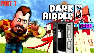 I OPENED SECRET DOOR IN DARK RIDDLE HOUSE (part-1)