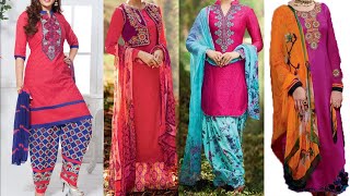 Patiala Salwar Suit Design Images / Photos For Girls/Women | New Fashion Dress Design 2018 screenshot 5