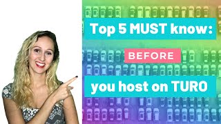 Detroit Turo-My Top 5 things every Turo host should familiarize themselves with