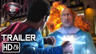 Amazing Fan Made Trailer MAN OF STEEL 2 (2024) Henry Cavill, Dwayne Johnson | Superman vs Black Adam