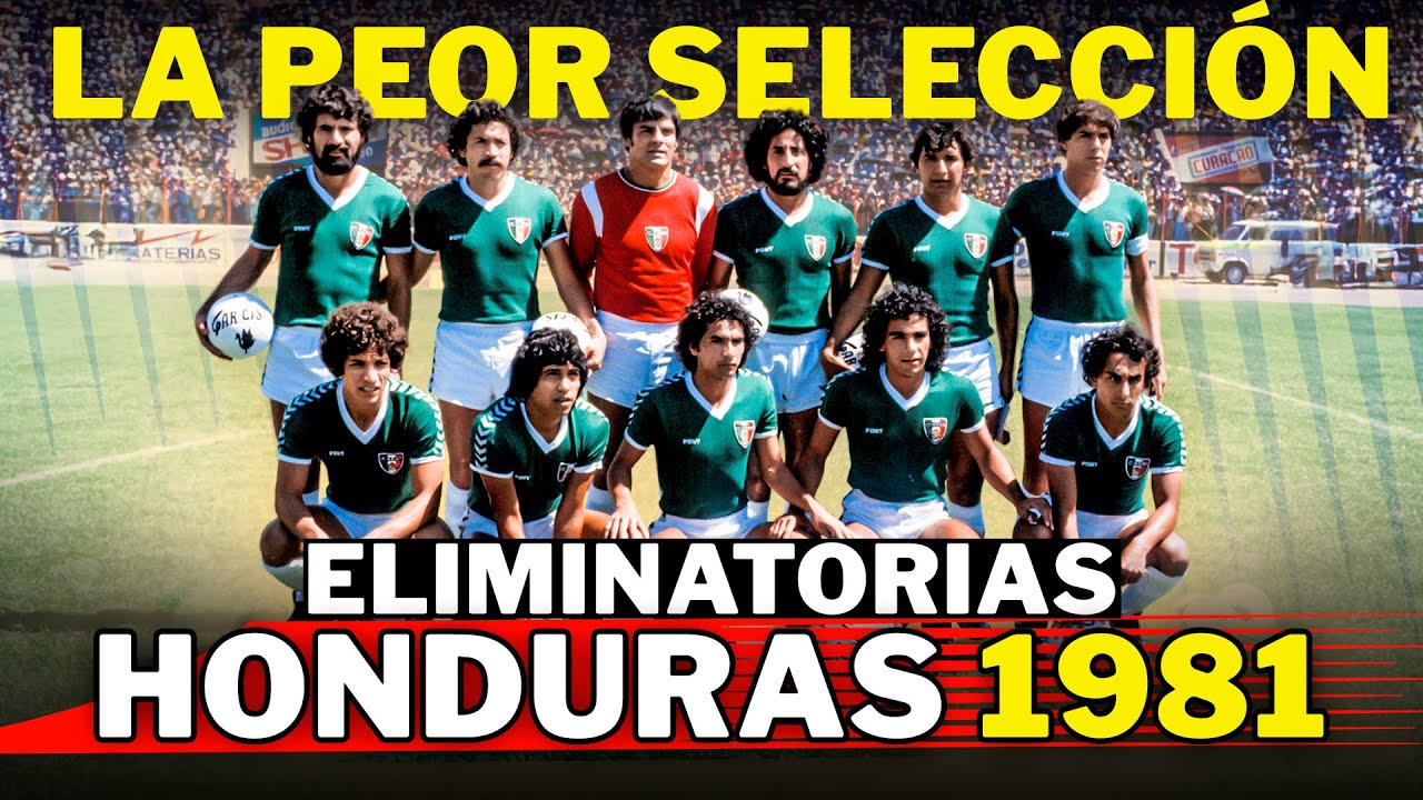 La PEOR Selección Mexicana de TODOS LOS TIEMPOS 👎💩 Premundial Honduras 1981