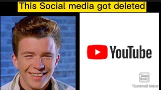 Rick Astley Becoming Sad(This Social Media Got Deleted)