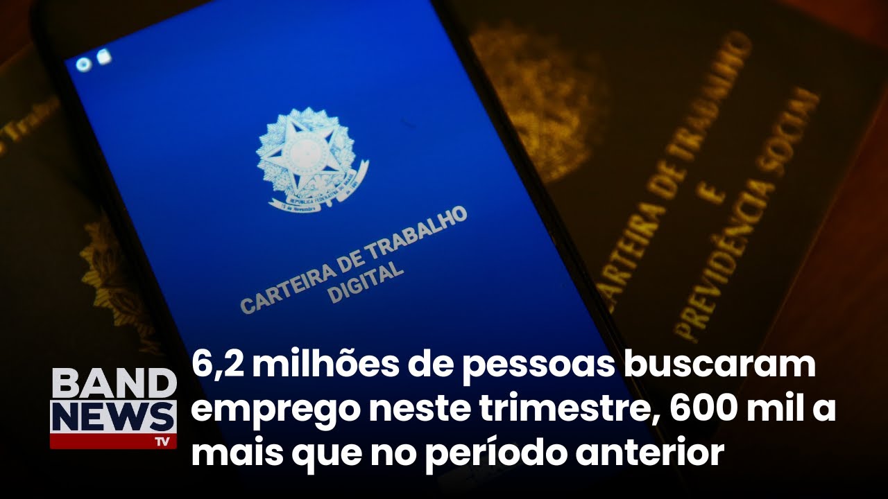 Desemprego no Brasil sobe para 5,8%, segundo IBGE | BandNews TV