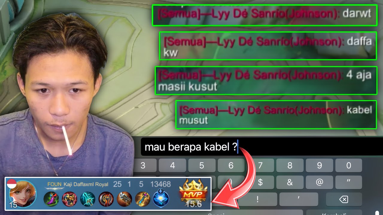 INI MUSUH TENGIL BANGET!! AWALNYA DIKATAIN DARAT ENDINGNYA MALU SENDIRI!! - Mobile Legends