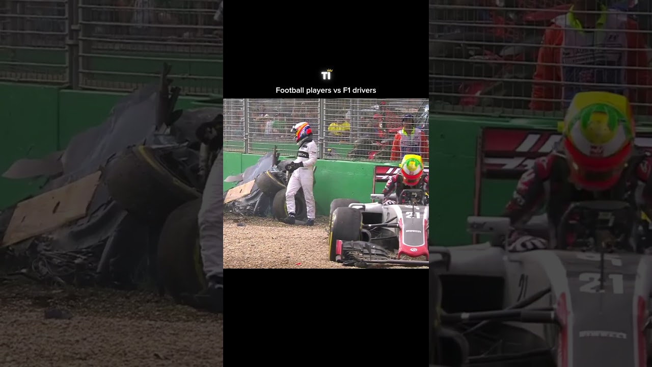Footballers vs F1 drivers. 