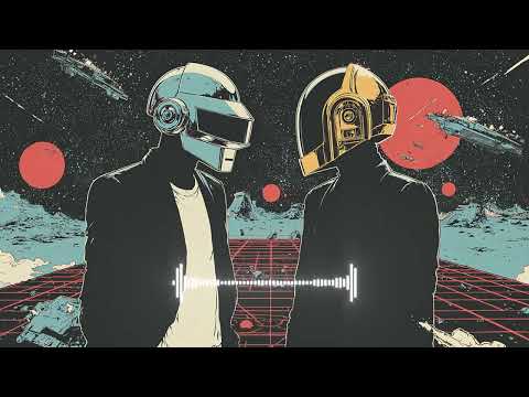 Daft Punk Funky Futurism🪩🤖 | Chill Disco, Synthwave, Electronic Funk, House Playlist