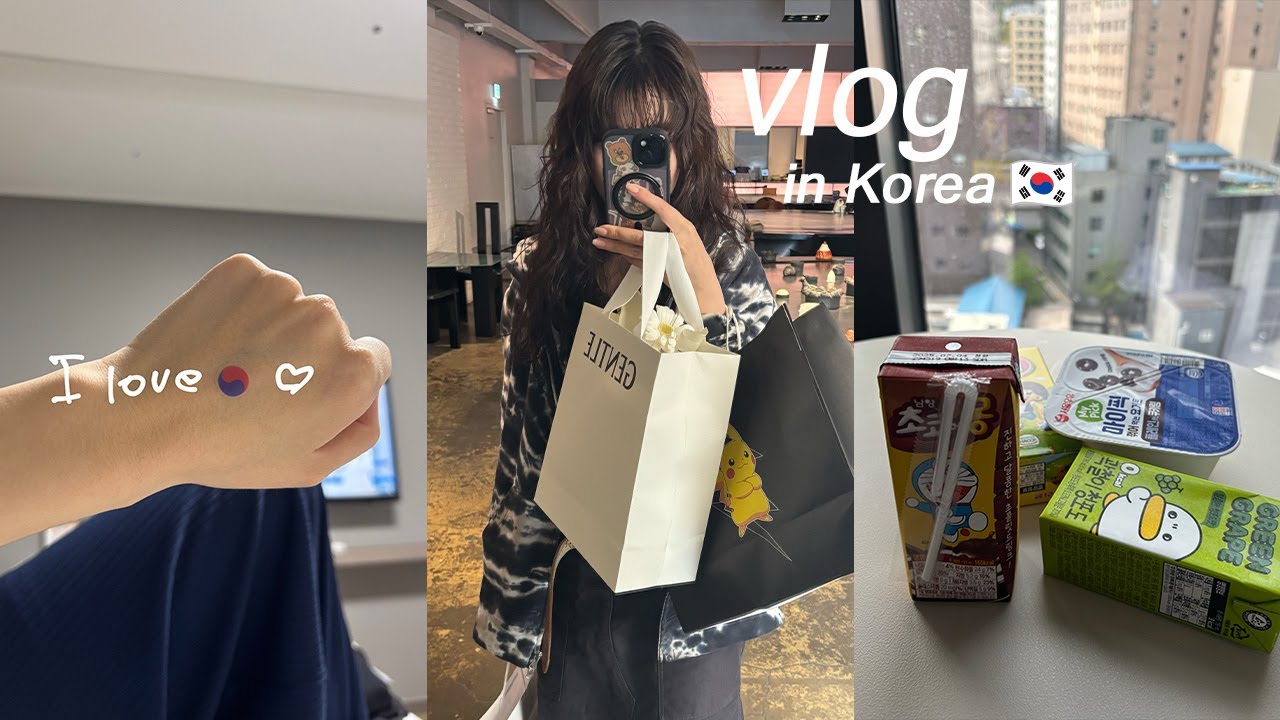 【vlog】2泊3日韓国旅行🇰🇷👭 食べて食べて満腹旅 / 明洞・聖水 / seoul korea vlog /