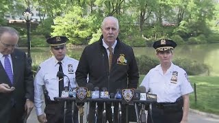 NYPD News Conference On Bodies Found In Central Park