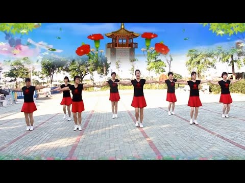 2018最火的廣場舞《擁抱你離去》動作優美好聽好看！ 【紅豆廣場舞】
