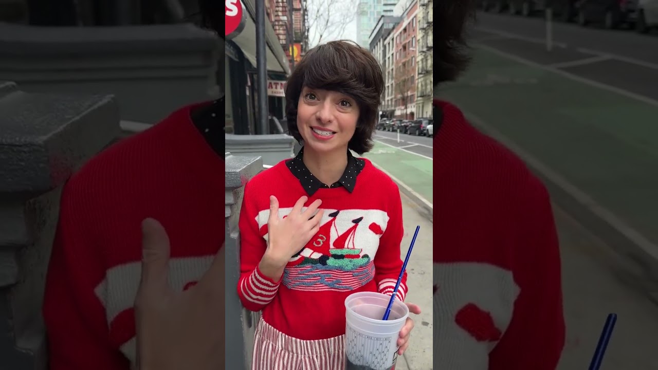 Kate Micucci NYC street interview