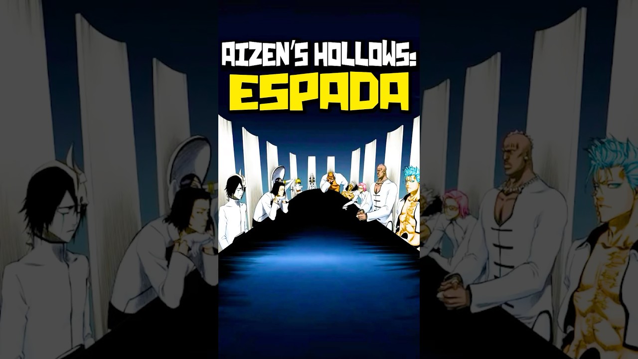The Most Dangerous Hollows in BLEACH Are Called... THE ESPADA