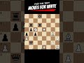 Only Geniuses Find These Moves for White! 🧠🔥 #chessgame #trending #shortvideo