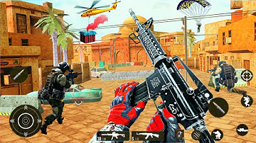 Real Commando Shooting Game 3D - Android Gameplay
