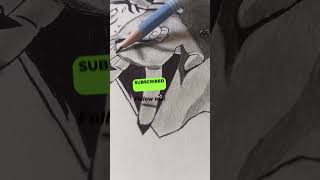 The King of Curses Comes Alive! 👑🔥 Sukuna Drawing Timelapse