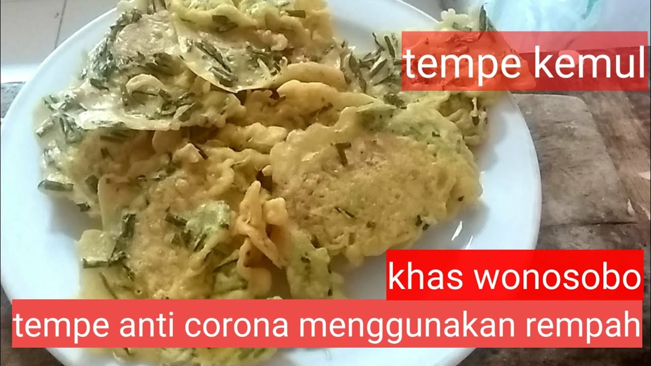 Tempe kemul atau tempe slimutan | enaknya mantul makanan khas wonosobo