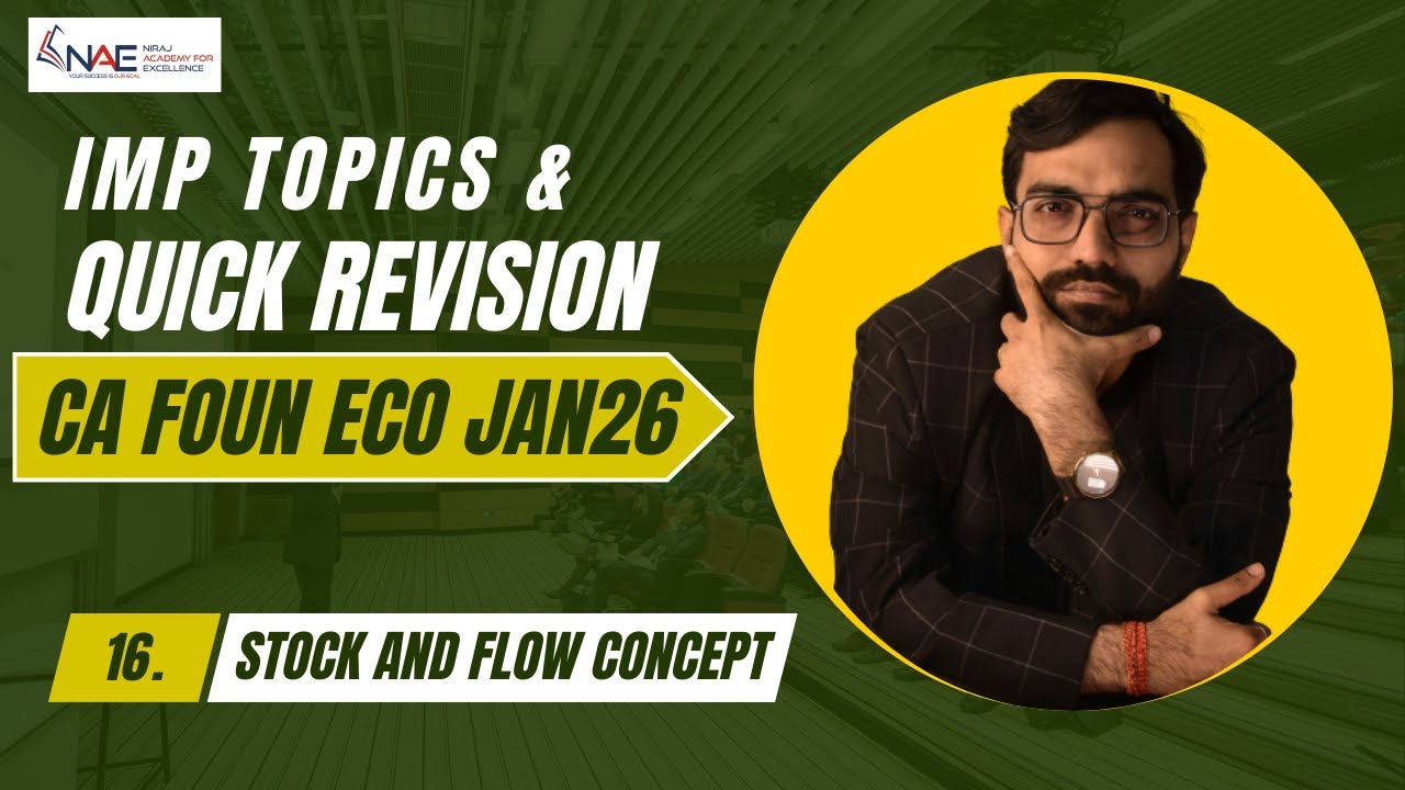 stock and flow concept