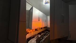 مطبخ اسكان اجتماعي تعديل مطبخ اسكان اجتماعي  متر مطابخ  مطابخ الوميتال