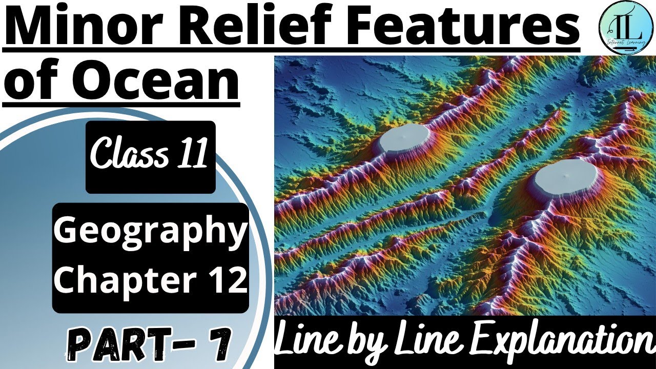 Minor Relief Features of Ocean | Water (Ocean) Class 11 Geography ...