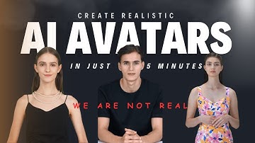 Create Realistic & Animated AI Avatars | Step-by-Step AI Avatar Guide 2024 | Best AI avatar video.