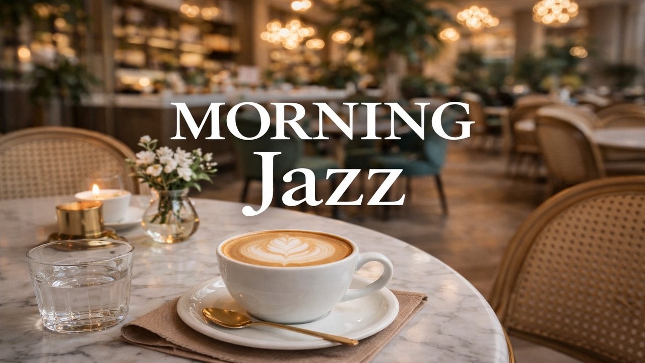 Sunny Morning Jazz ☀️ Soft Cafe Music for Study & Focus | 1 Hour Relaxing Background
