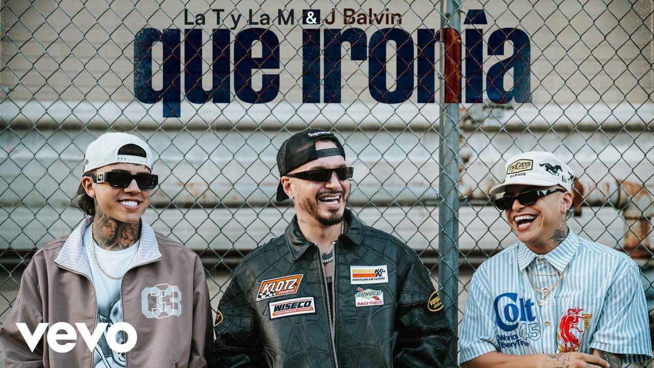 La T y La M, J Balvin - Qué ironía (Official Video)