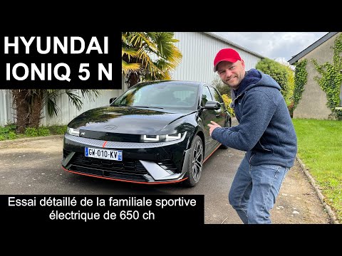 Hyundai IONIQ 5 N 650 ch électrique : Essai détaillé de la plus sportive familiale sans malus.