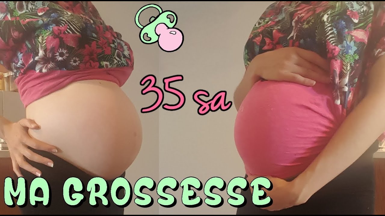 Ma grossesse - 35sa - inquiétudes - appétit - prise de poids - accouchement précoce