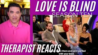 Love Is Blind S10 #63 (Yikes Amber) Therapist Reacts