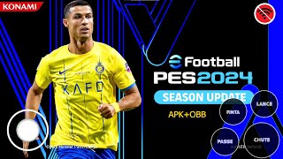 PES 2024 MOBILE EDITION ANDROID 4K OFFLINE NOVO MENU | FIFA 16 MOD PES 2024 TRANSFERÊNCIAS KITS 2023