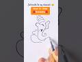 How to draw Shree Ganesha🌺 #youtube #viral #youtubeshorts #drawing #trending #shortvideo #shorts